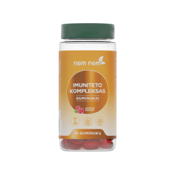 Raw Powders Nom Nom Immunity Complex (60 aveņu garšas gumijas)